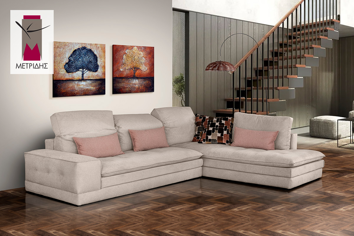 Γωνιακός Καναπές Relax