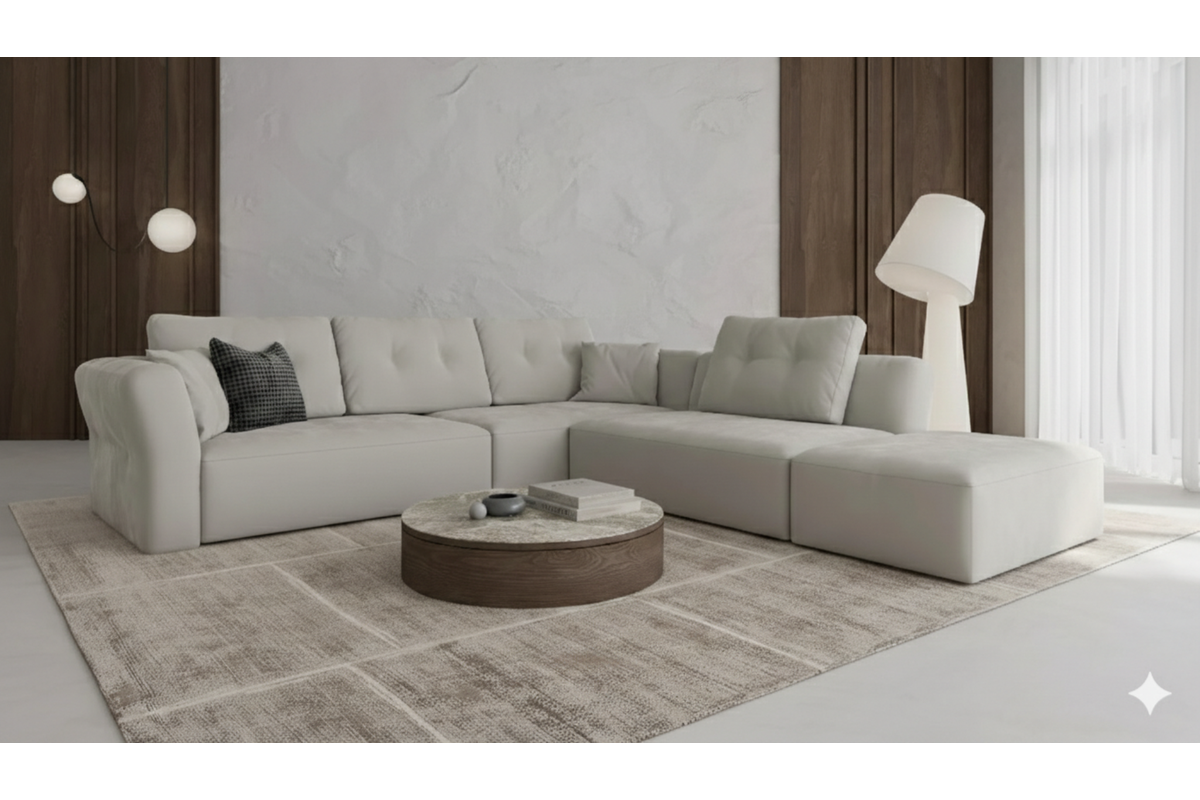 Γωνιακός Καναπές Odeon