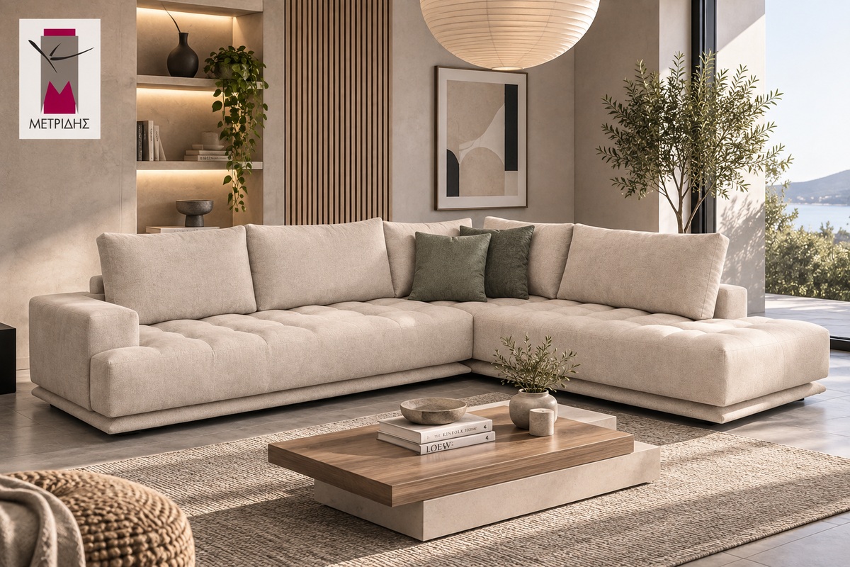 Γωνιακός Καναπές Lotus